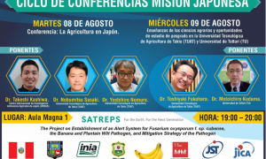 CICLO DE CONFERENCIAS MISION JAPONESA